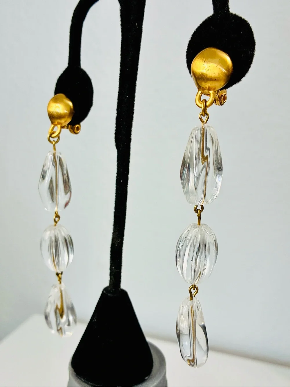 Anne Klein Couture clip earrings